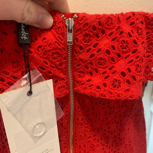 Bardot | Flounce cocktail dress - Picture 5 of 10